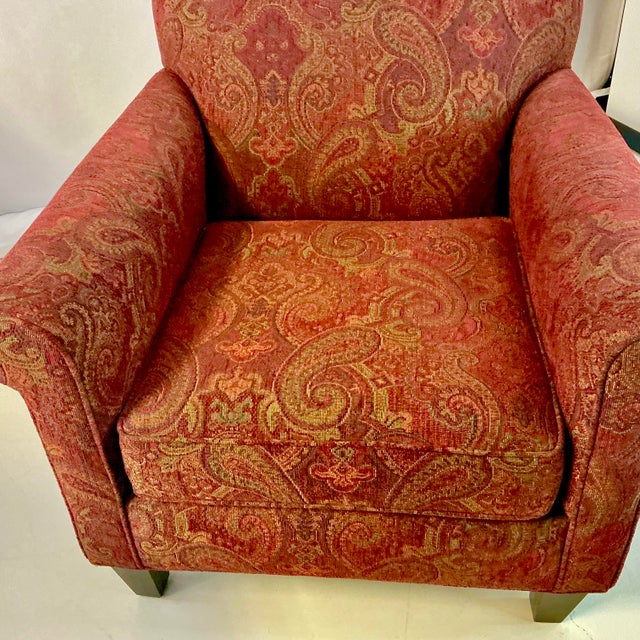 1980s Vintage Rustic European Italian Boho Chic Arts & Crafts Club Chair. For Sale - Image 6 of 16