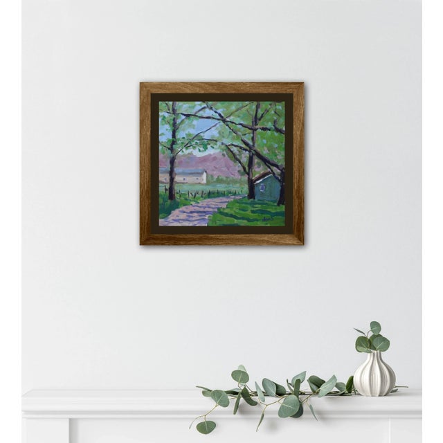 Contemporary Desertscapes Contemporary Impressionist Style Oil Painting For Sale - Image 3 of 7