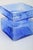 Vase in Clear Blue Art Glass by Helena Tynell, 1970s For Sale - Image 3 of 5