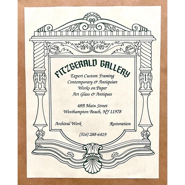 Malcah Zeldis, Malcah Zeldis Folk Art Gouache Painting Outsider Artist Circus Fire Eater, Tiger, 1982 For Sale - Image 9 of 9