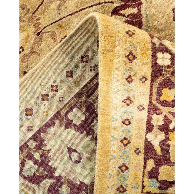 Mogul, One-of-a-Kind Hand-Knotted Area Rug in Ivory, 6' 1" x 9' 2" For Sale In New York - Image 6 of 8