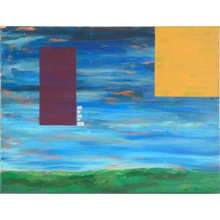 "This Is Not a Place" (I) - Abstracted Landscape by Devon Brockopp-Hammer For Sale