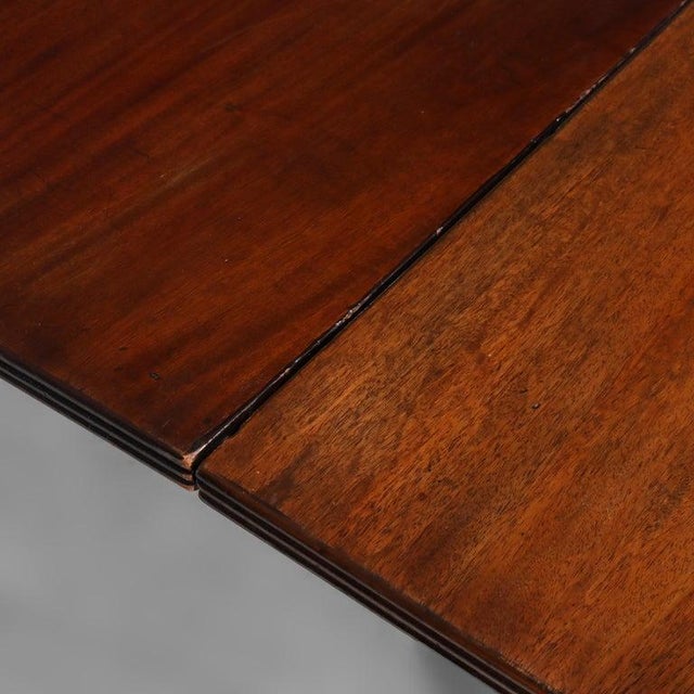 Duncan & Phyfe Style George III Mahogany Banquet Table With Three Leaves C1820 For Sale - Image 13 of 17