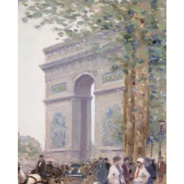 Late 20th Century Limited Edition Paris Arc-De-Triomphe Print by Andre Gisson For Sale In Dallas - Image 6 of 14