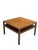 John Widdicomb Mid-Century John Widdicomb Walnut Square Cocktail Table With Open Shelf For Sale - Image 4 of 18