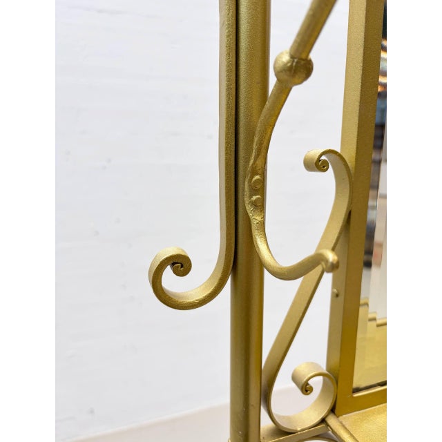 Cold-Forged Iron Wardrobe from G. Fluss, 1956 For Sale - Image 12 of 18