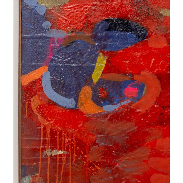 Abstract Expressionism Erika Ranee Cosby "Not Their Time" Acrylic, 2014 For Sale - Image 3 of 13