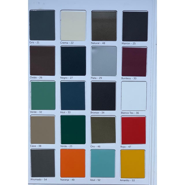 New Black Wrought Iron Bench With Arms and Back For Sale - Image 10 of 10