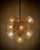 Vintage 10-Light Atomic Chandelier in Glass, 1960s For Sale - Image 4 of 9