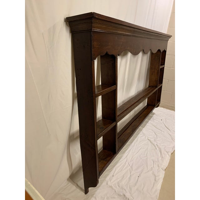 English Old English Hanging Plate Rack For Sale - Image 3 of 5