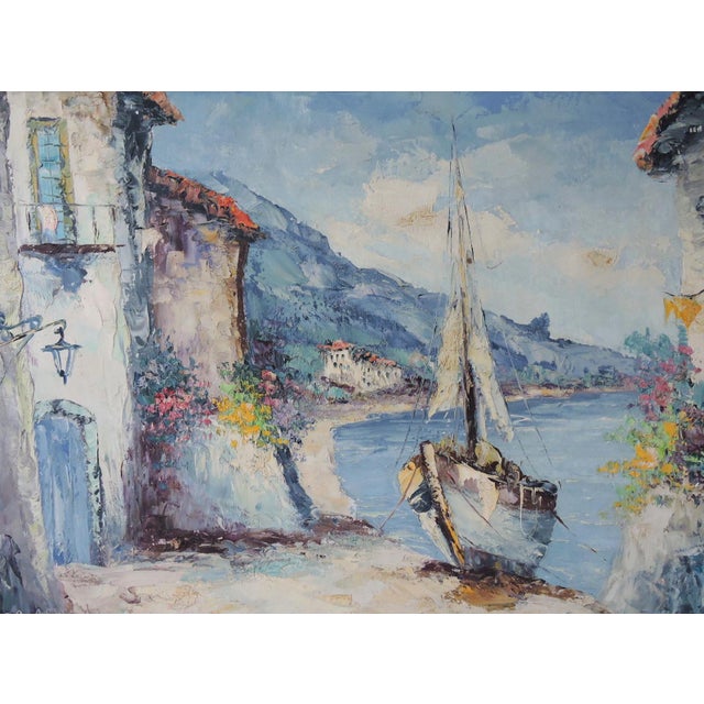 "Capri", Italy by Giovanni Camprio, Oil on Canvas Painting Chairish