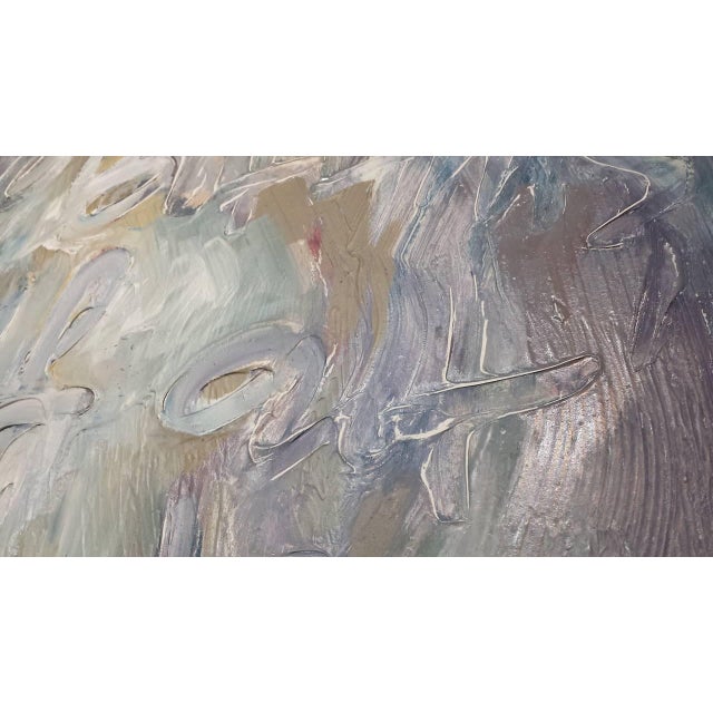 Christina Major Oil on Panel Titled: "Floating in the Corner" 2013 For Sale In West Palm - Image 6 of 8