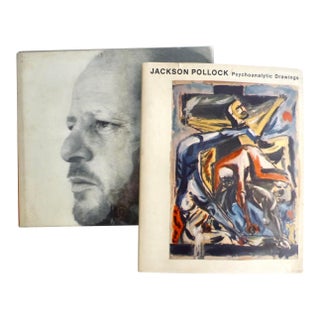 A Pair of Vintage Jackson Pollock Books For Sale