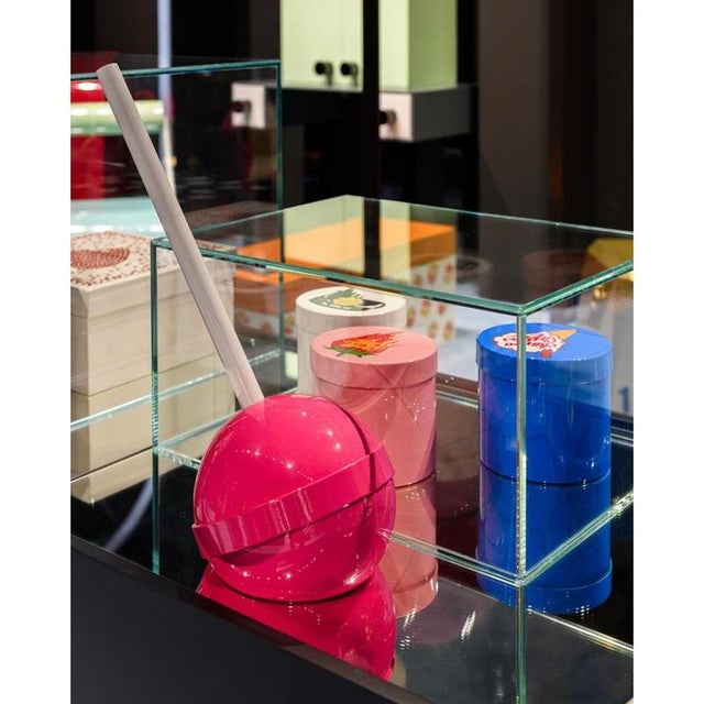 Lollipop Vase in Powder-Coated Aluminum by Altreforme For Sale - Image 6 of 11