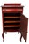 Elegant Edwardian-era mahogany sheet music cabinet dating to approximately the early 20th century. This handsome piece...