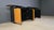 Hollywood Regency Vintage Lacquer and Burl Wood Credenza, 1980s For Sale - Image 3 of 15