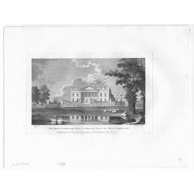 1788 English Country House Engravings - Set of Four For Sale - Image 9 of 10