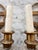 Antique Louis XIV Style Brass Bronze Two-Arm Wall Sconces Pair of Two For Sale - Image 11 of 15