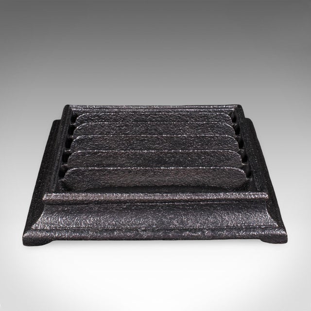 Victorian Antique Town House Boot Cleaner, English, Iron, Shoe Scraper Grate, Victorian For Sale - Image 3 of 9