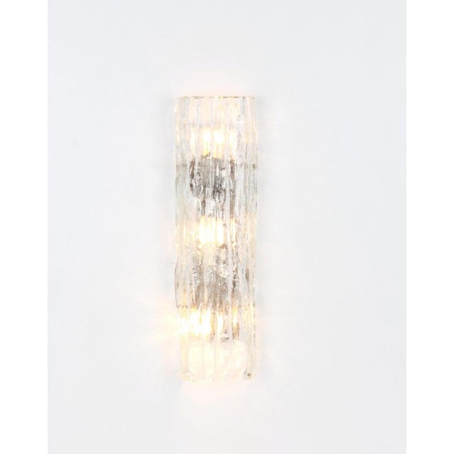 Large Murano Glass Wall Sconce from Kalmar, Austria, 1960s For Sale - Image 8 of 11