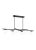 ED Ellen DeGeneres by Visual Comfort Studio Lune Large Linear Chandelier, Aged Iron For Sale - Image 4 of 5
