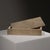 For sale is a minimalist lidded box made of solid travertine. The piece captivates with the characteristically grooved...