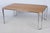 Bauhaus Dining Table, attributed to R. Slezák, Chrome, Polished Oak, Czech, 1930s For Sale - Image 16 of 18