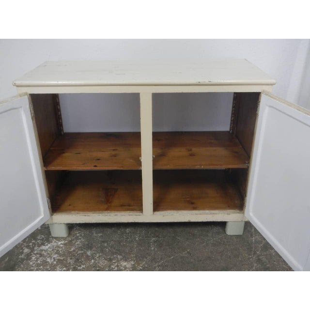 White Vintage Fir Sideboard, 1970s For Sale - Image 8 of 13
