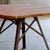 Mid 20th Century Metal Base + Painted Wood Top Industrial Table For Sale - Image 4 of 8
