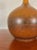 Pair of Medium Brown Ceramic Bulb Table Lamps | by Lotte and Gunnar Bostlund For Sale In Tampa - Image 6 of 11
