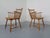 Armchairs and Stool by Arno Lambrecht for WK Möbel, 1950s, Set of 7 For Sale - Image 18 of 18