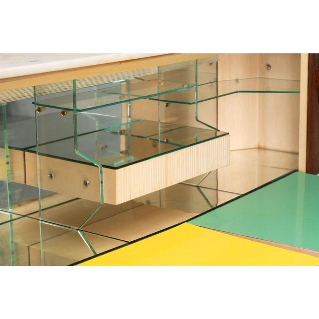 Bar Cabinet by Vittorio Dassi for La Permanente Mobili Cantù, Italy, 1950 For Sale - Image 12 of 18
