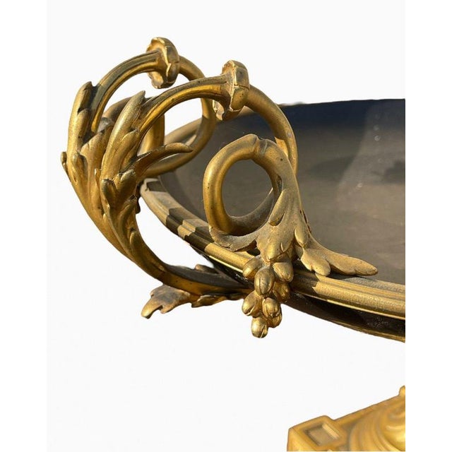 Metal Napoleon III Bronze and Marble Mug For Sale - Image 7 of 12