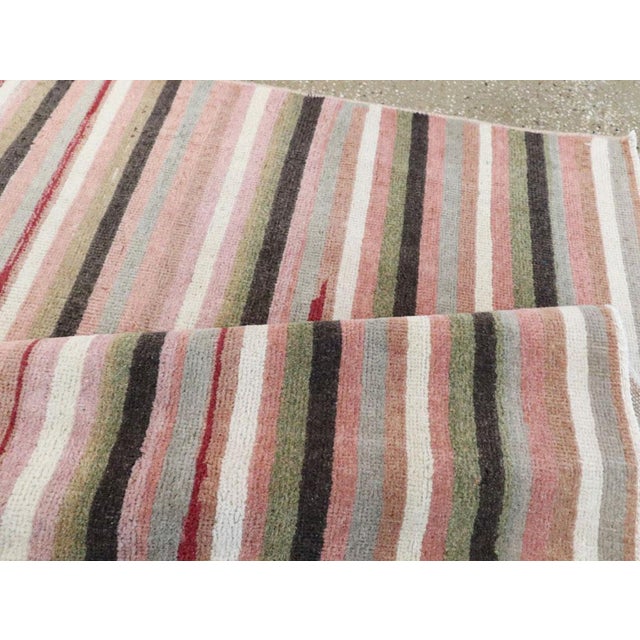 Galerie Shabab Collection Mid-20th Century Handmade Turkish Anatolian Runner For Sale - Image 9 of 10