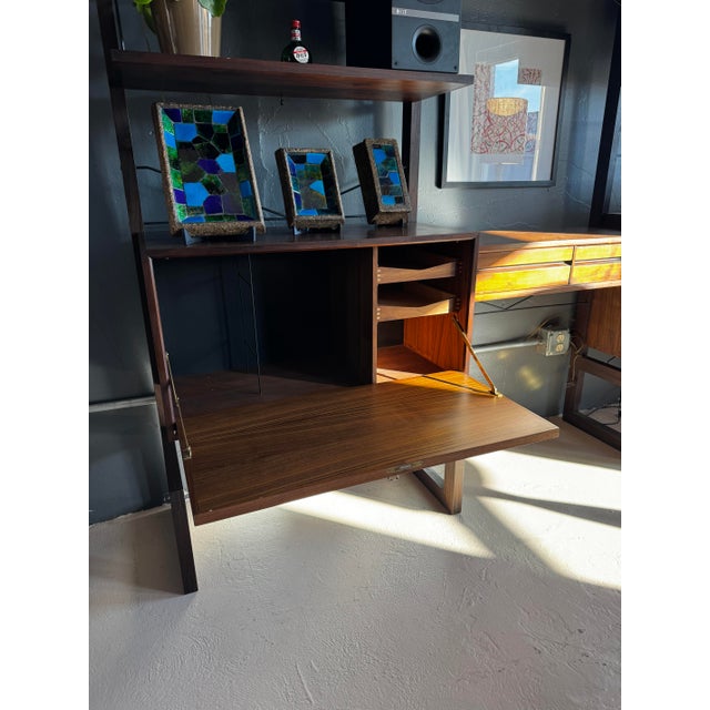 1960s Poul Cadovius Cado Danish Modern Shelf System MCM Wall Unit For Sale - Image 9 of 11