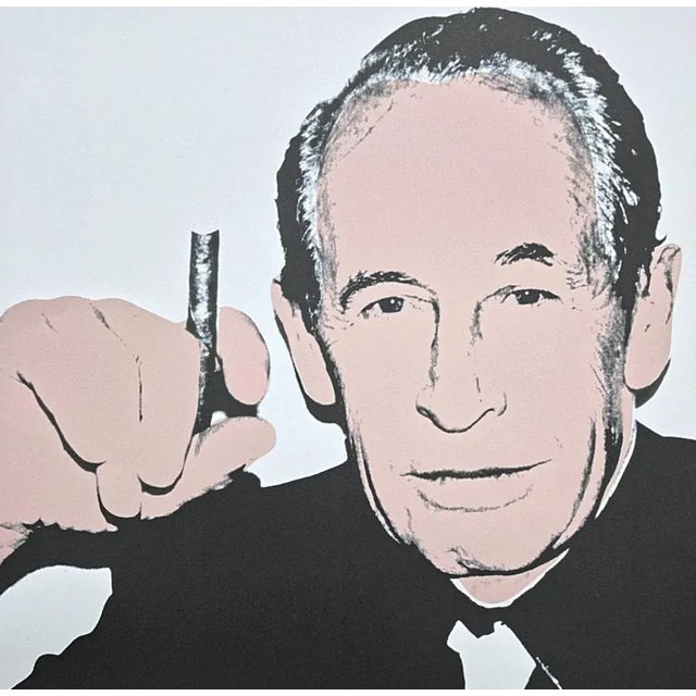 Mid-Century Modern After Andy Warhol, Phiip Rosenthal , 1980s, Lithograph For Sale - Image 3 of 7