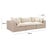 Cali Natural Wicker Outdoor Modular Sofa For Sale - Image 9 of 9
