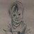 Albert Hadley 1970s Mid-Century c.w. Guest Limited Edition Child Portrait Lithograph in Deep Gallery Frame With Linen Liner For Sale - Image 4 of 10