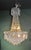 Vintage Crystal Chandelier, 1960s, in Good conditions. Designed 1960 to 1969 Up to 250V (Europe/UK Standard).The wiring of...
