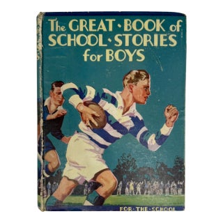 The Great Book of School Stories for Boys by Herbert Strang 1932 Book For Sale