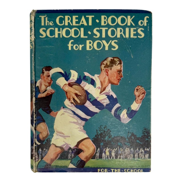 The Great Book of School Stories for Boys by Herbert Strang 1932 Book For Sale