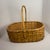 Vintage Oval Split Wood Gathering Basket For Sale - Image 4 of 17