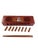 Asian Modern Vietnamese Wooden Chopsticks for 8 With Brown Mother of Pearl Marbled Tips Decorative Storage Box and Coordinating Rests - 25 pcs For Sale - Image 4 of 10