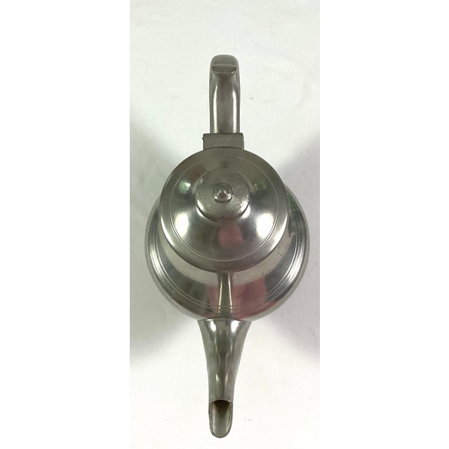 1960s 1960s Woodbury Pewterers -Pewter Teapot For Sale - Image 5 of 7