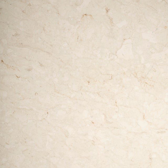 Danielle Marble Coffee Table, Tan/Beige For Sale - Image 9 of 10