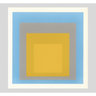 1968 Josef Albers "Homage to the Square" Serigraph "Wide Light" For Sale