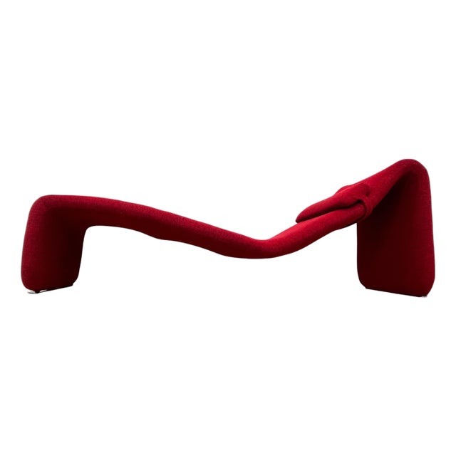 Mid-Century Modern Djinn Lounge Chair by Olivier Mourgue for Airborne, 1965 For Sale