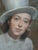 I could not pass up this lovely portrait of what I take to be an actress in a musical. Perhaps for a publicity poster?...
