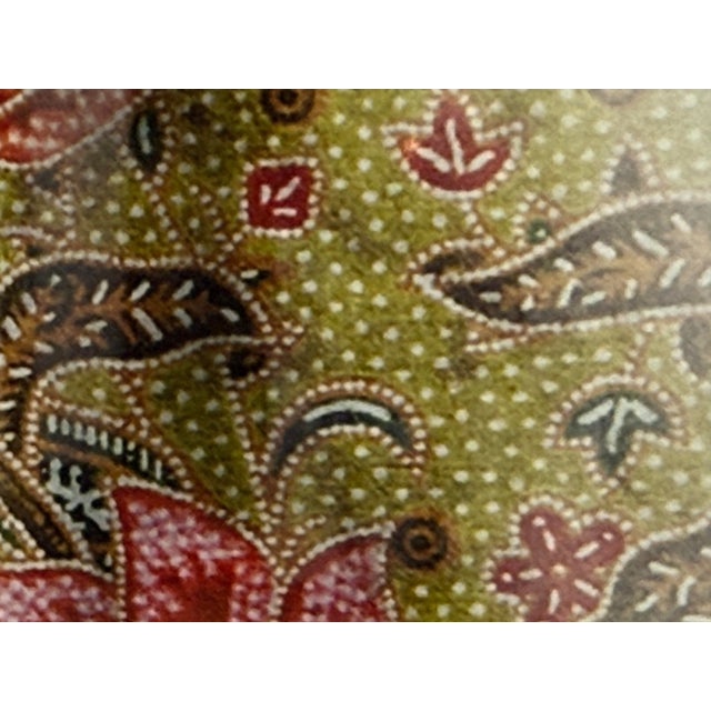 Portrait of Woman With Paisley Overlay, Framed For Sale - Image 9 of 12