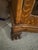 Brown Oak Secretary Bookcase, Early 20th Century For Sale - Image 8 of 10
